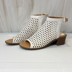 Nine West White Kids Dress Shoes